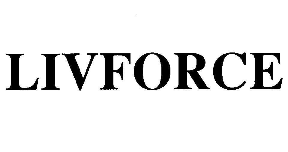 Mẫu nhãn hiệu LIVFORCE