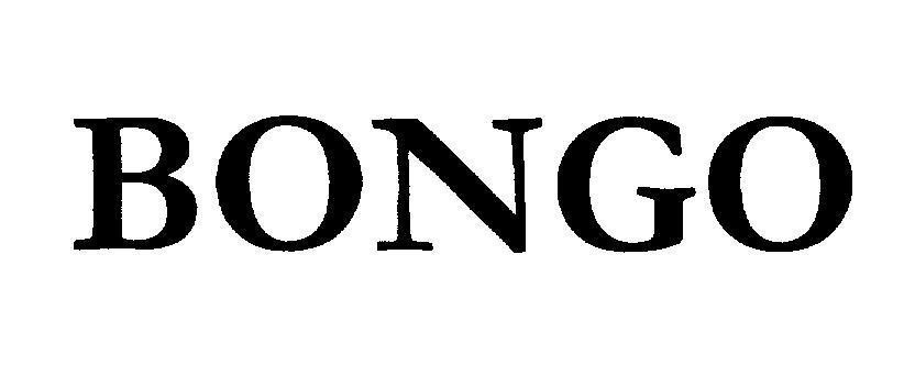 Mẫu nhãn hiệu BONGO