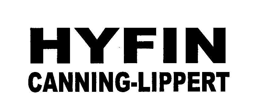 Mẫu nhãn hiệu HYFIN CANNING-LIPPERT