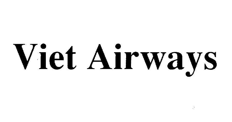 Mẫu nhãn hiệu VIET AIRWAYS