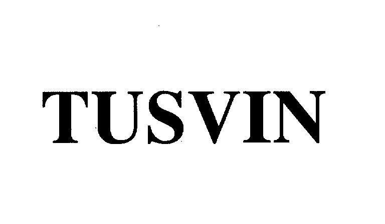 Mẫu nhãn hiệu TUSVIN