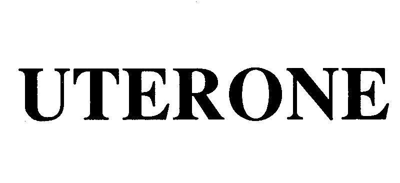 Mẫu nhãn hiệu UTERONE
