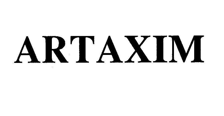 Mẫu nhãn hiệu ARTAXIM