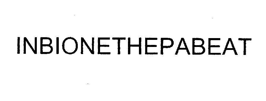 Mẫu nhãn hiệu INBIONETHEPABEAT