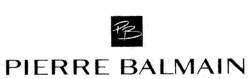 Mẫu nhãn hiệu PB PIERRE BALMAIN