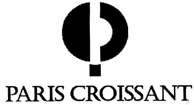 Mẫu nhãn hiệu PARIS CROISSANT