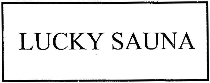 Mẫu nhãn hiệu LUCKY SAUNA