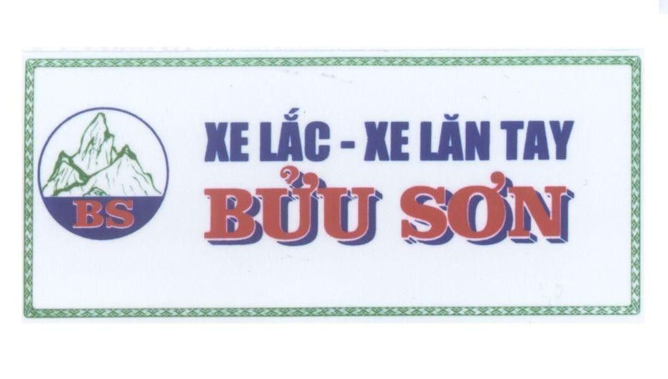 Mẫu nhãn hiệu BS Xe lắc - Xe lăn tay Bửu Sơn