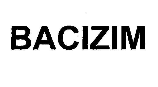 Mẫu nhãn hiệu BACIZIM