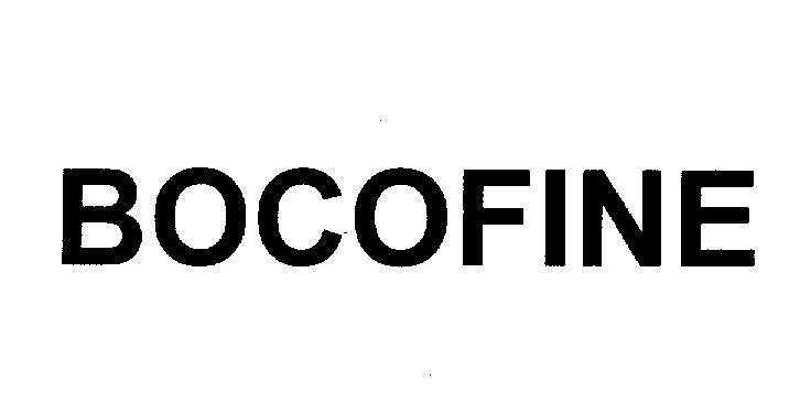 Mẫu nhãn hiệu BOCOFINE