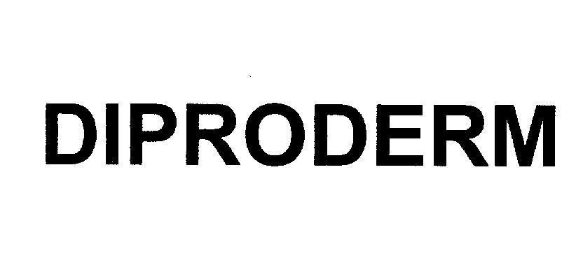 Mẫu nhãn hiệu DIPRODERM