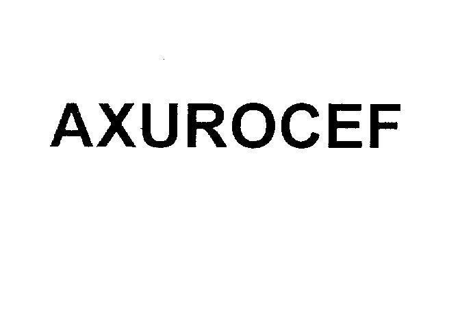 Mẫu nhãn hiệu AXUROCEF