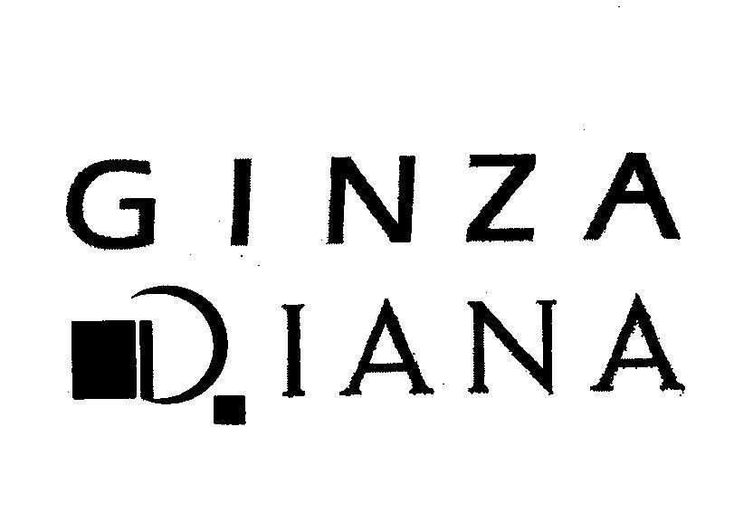 Mẫu nhãn hiệu GINZA DIANA