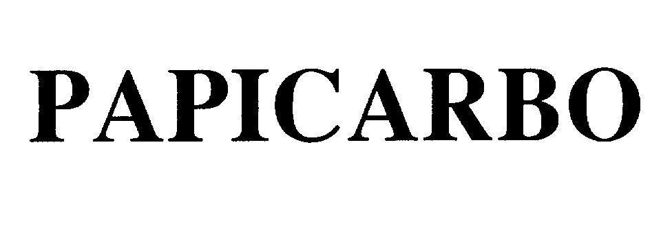 Mẫu nhãn hiệu PAPICARBO