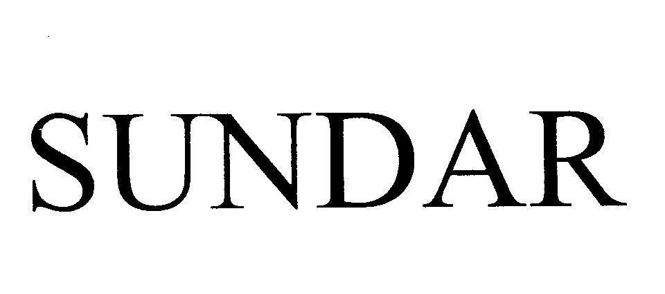 Mẫu nhãn hiệu SUNDAR