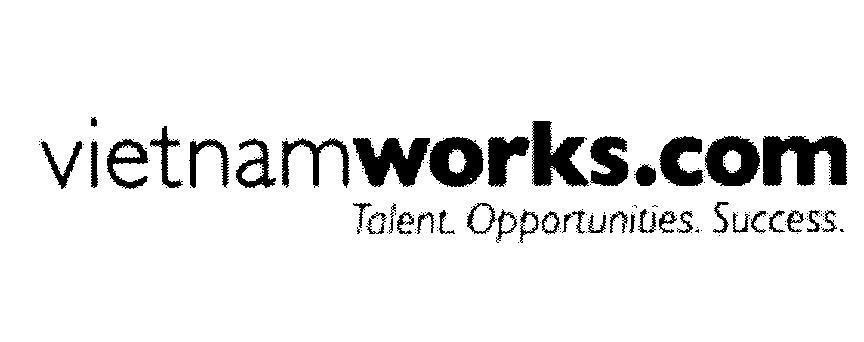 Mẫu nhãn hiệu vietnamworks.com Talent Opportunities.Success