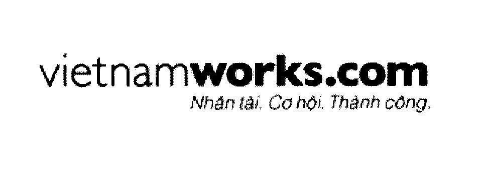 Mẫu nhãn hiệu vietnamworks.com nhan tai.cơ hội.thành công