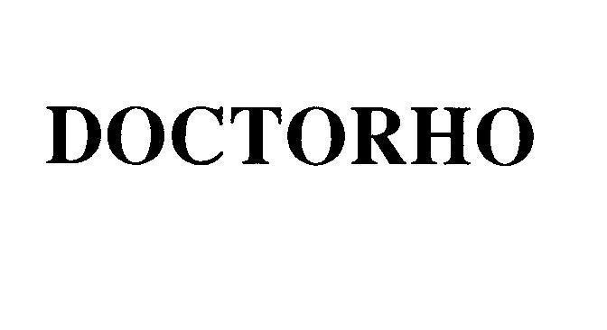 Mẫu nhãn hiệu DOCTORHO
