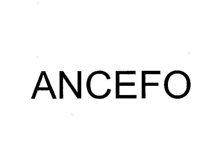 Mẫu nhãn hiệu ANCEFO