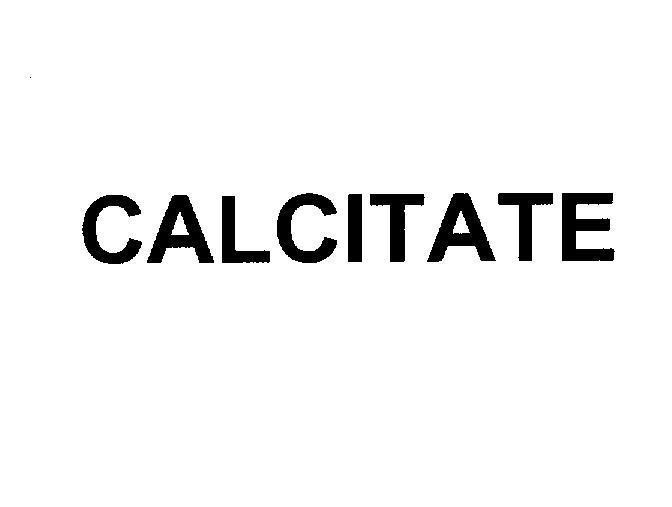 Mẫu nhãn hiệu CALCITATE