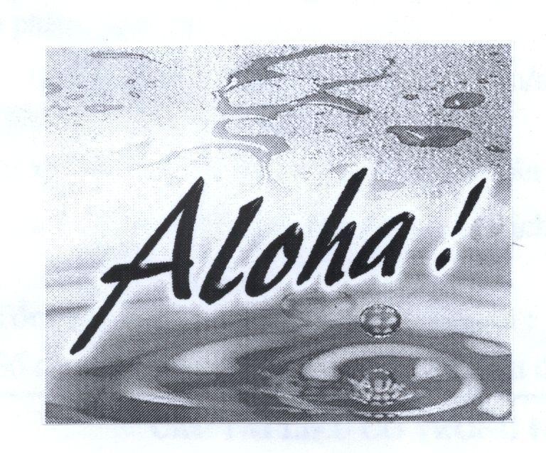 Mẫu nhãn hiệu ALOHA