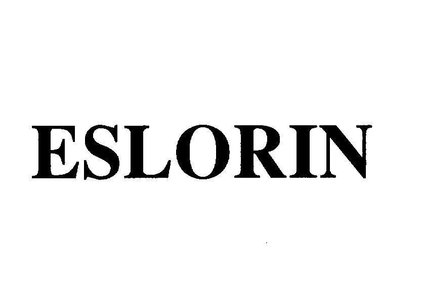 Mẫu nhãn hiệu ESLORIN