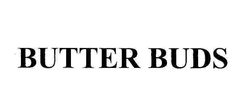 Mẫu nhãn hiệu BUTTER BUDS