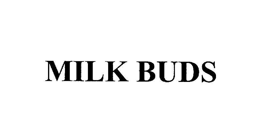 Mẫu nhãn hiệu MILK BUDS