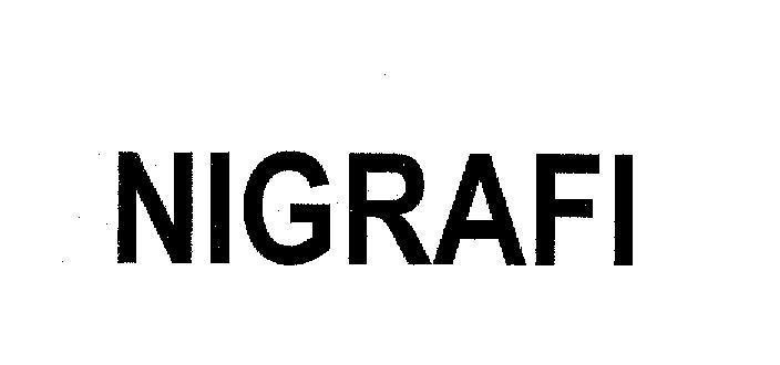 Mẫu nhãn hiệu NIGRAFI