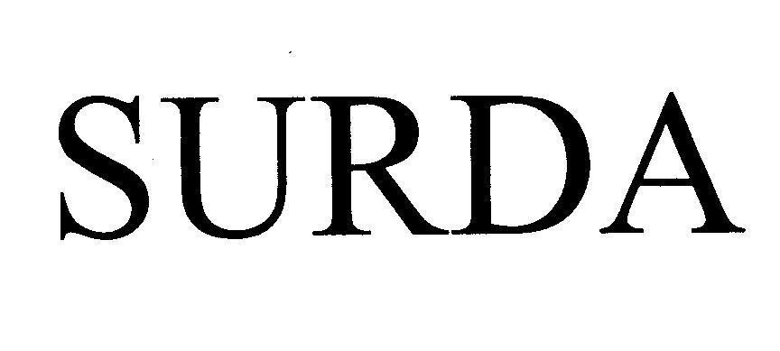Mẫu nhãn hiệu SURDA