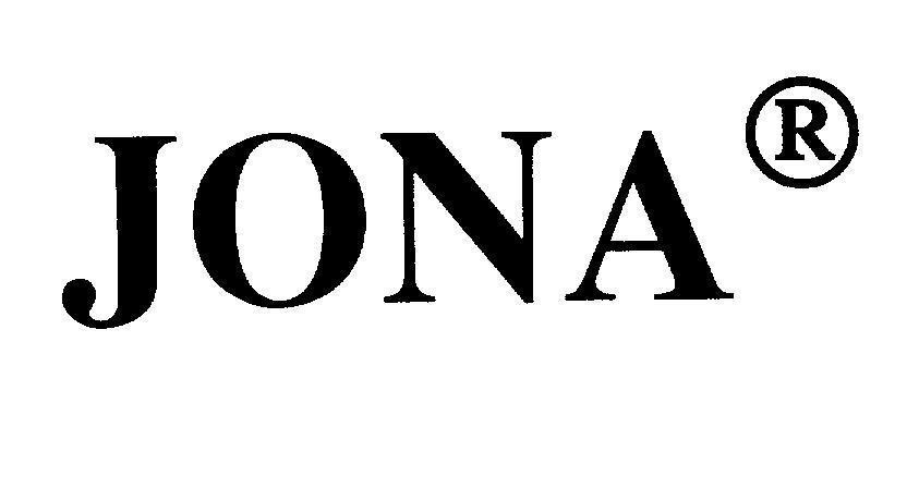 Mẫu nhãn hiệu JONA