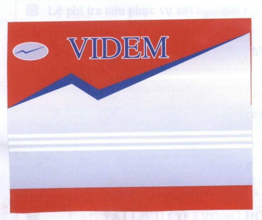 Mẫu nhãn hiệu VIDEM
