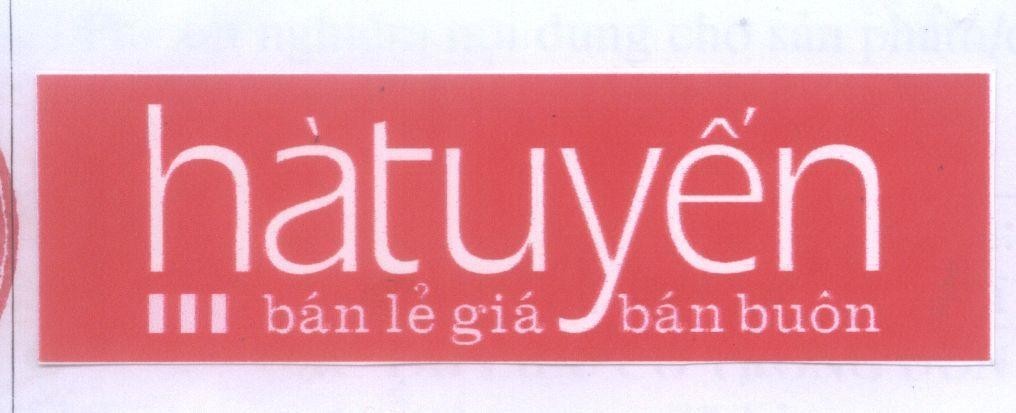 Mẫu nhãn hiệu Hàtuyến hà tuyến bán lẻ giá bán buôn