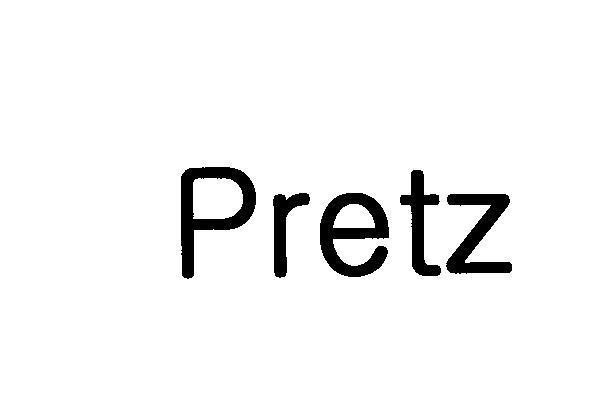 Mẫu nhãn hiệu PRETZ