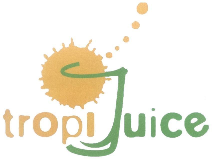Mẫu nhãn hiệu TROPIJUICE TROPI JUICE