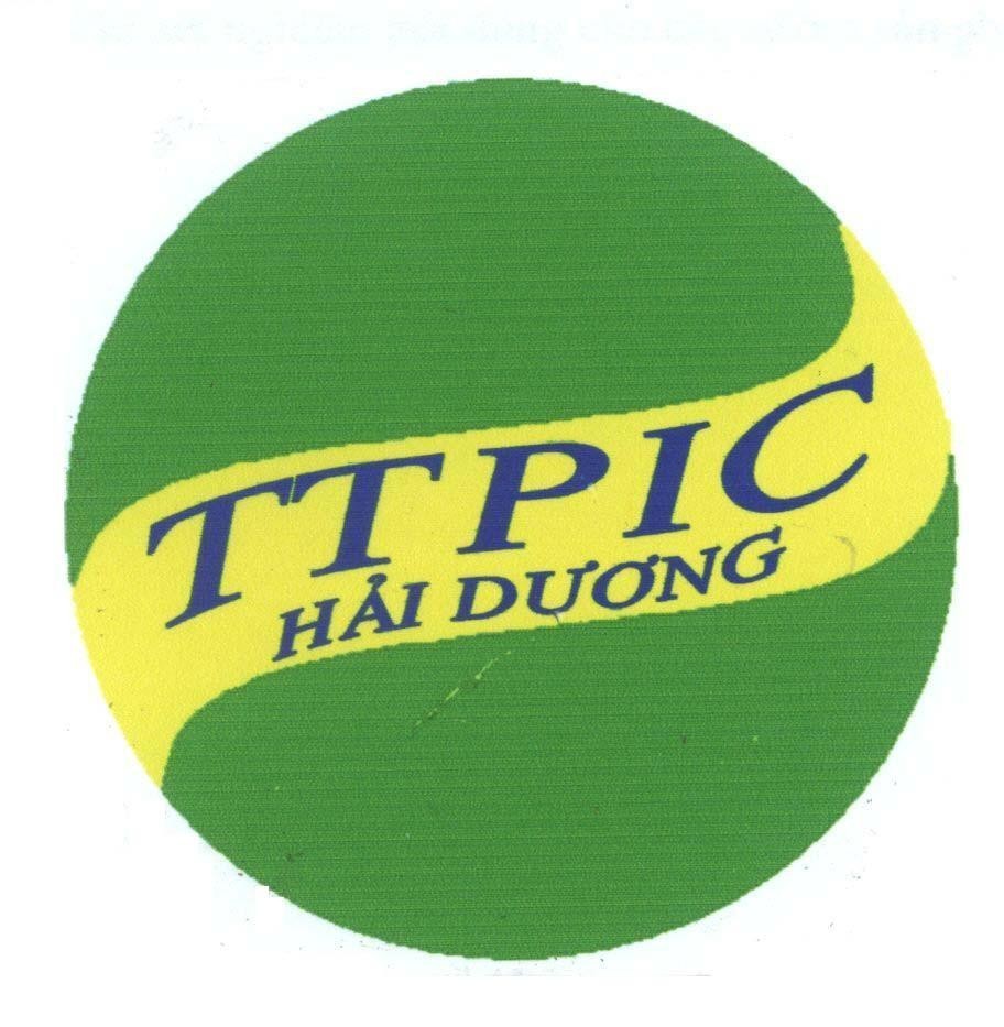 Mẫu nhãn hiệu TTPIC Hải Dương
