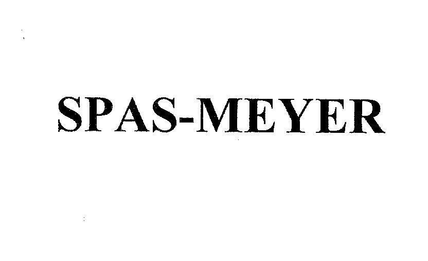 Mẫu nhãn hiệu SPAS-MEYER