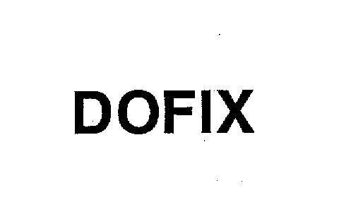 Mẫu nhãn hiệu DOFlX