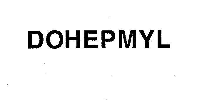 Mẫu nhãn hiệu DOHEPMYL