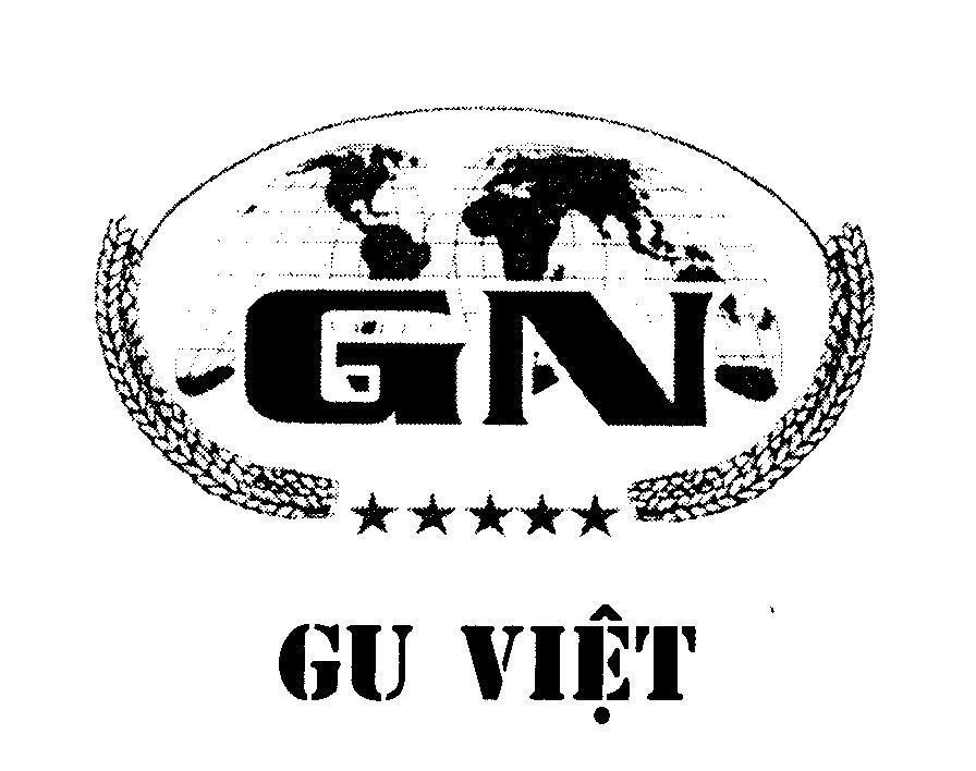 Mẫu nhãn hiệu GN GU VIET
