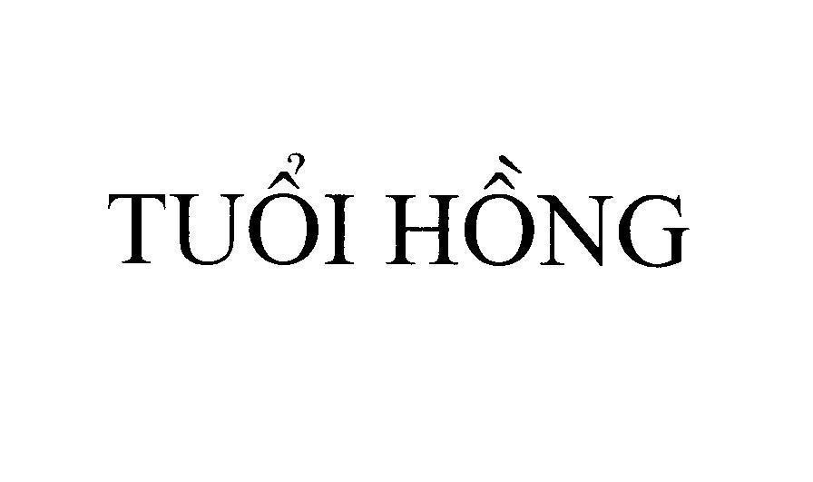 Mẫu nhãn hiệu Tuổi Hồng