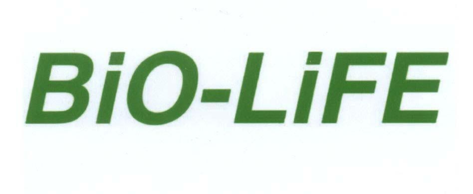 Mẫu nhãn hiệu BIO-LIFE