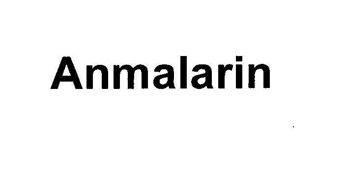 Mẫu nhãn hiệu ANMALARIN