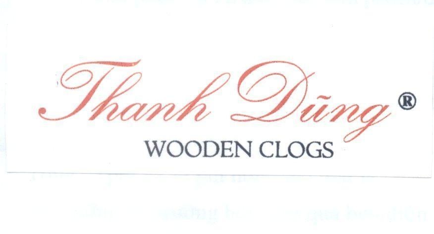 Mẫu nhãn hiệu Thanh Dũng WOODEN CLOGS