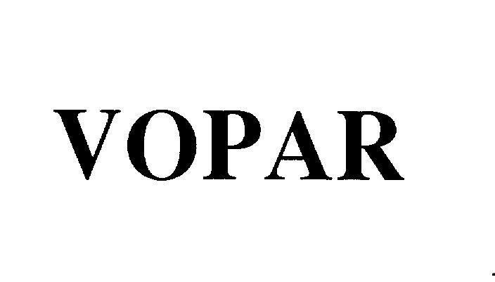 Mẫu nhãn hiệu VOPAR