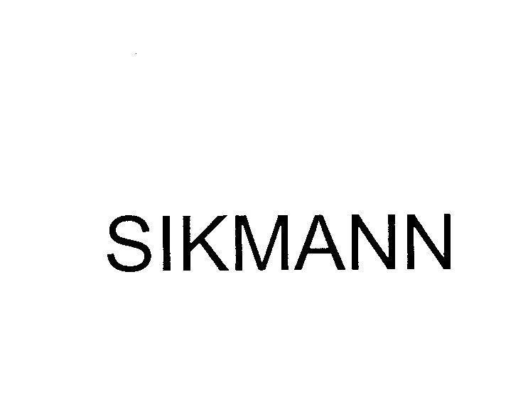 Mẫu nhãn hiệu SIKMANN