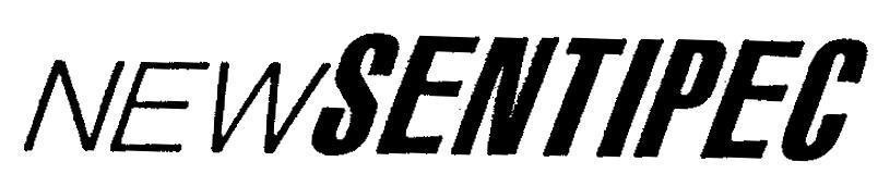 Mẫu nhãn hiệu NEWSENTIPEC NEW SENTIPEC