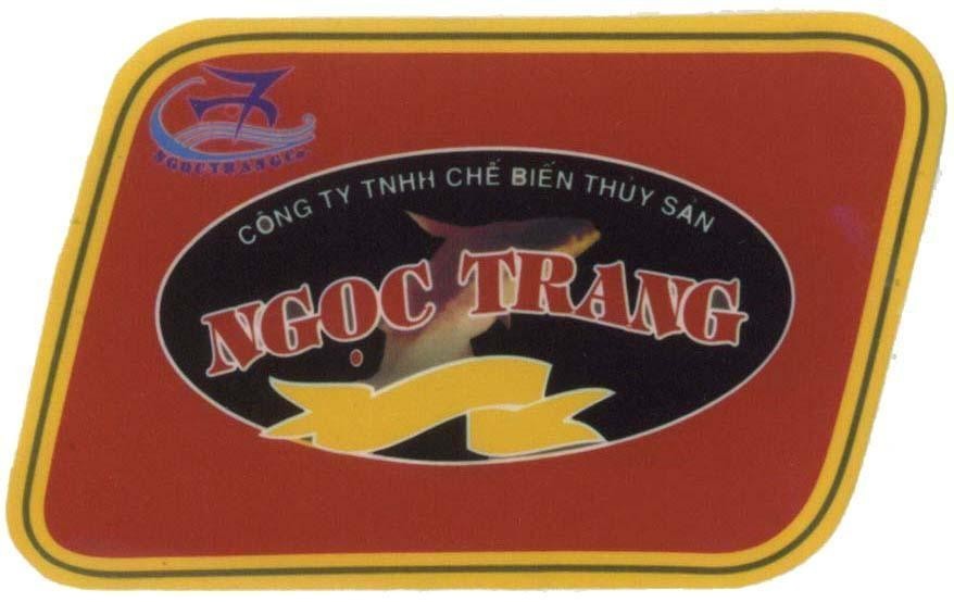 Mẫu nhãn hiệu Công ty TNHH chế biến thuỷ sản Ngọc Trang