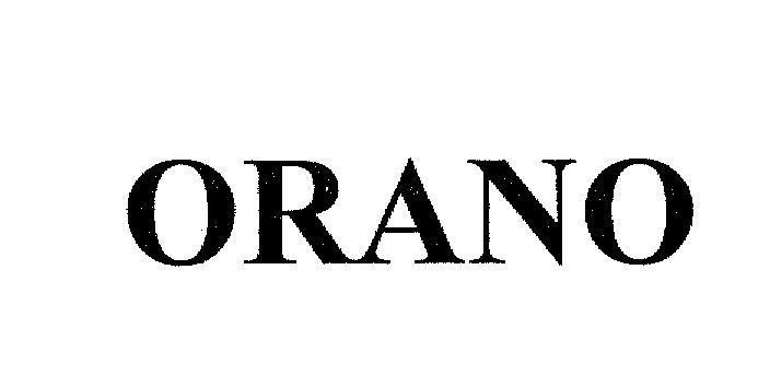 Mẫu nhãn hiệu ORANO