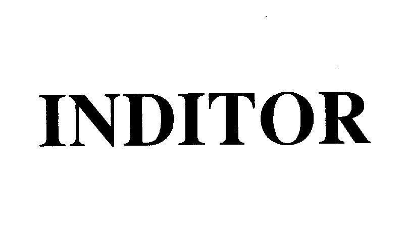 Mẫu nhãn hiệu INDITOR